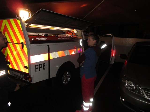 Transportfahrzeug des Forensic Pathology Service