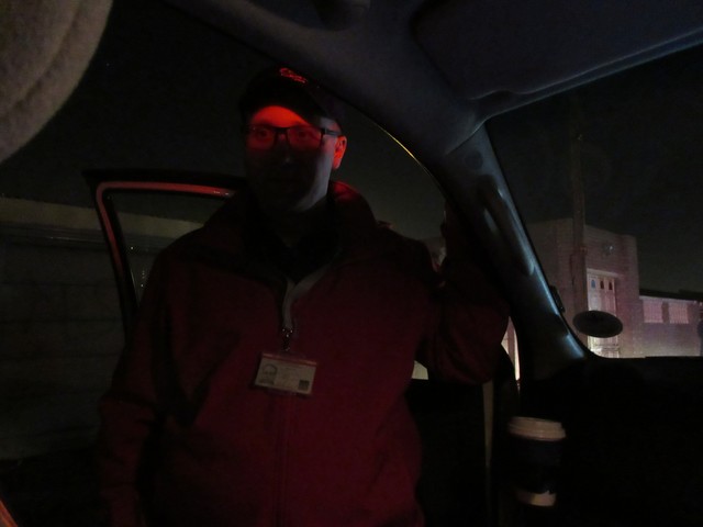 Ich an einem Einsatzort