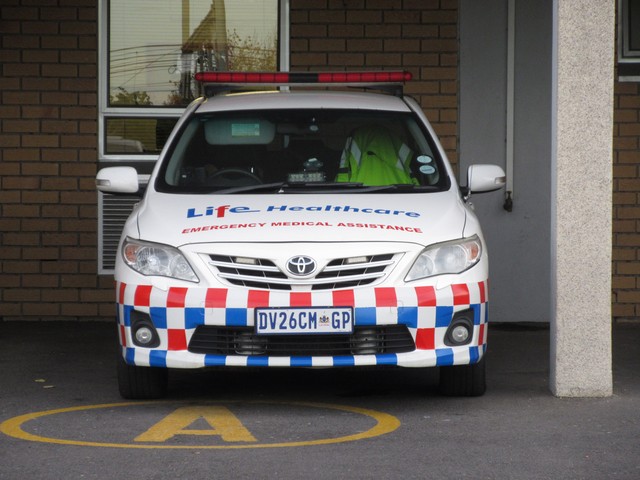 Lima Charlie One eingerückt im Vincent Pallotti Hospital