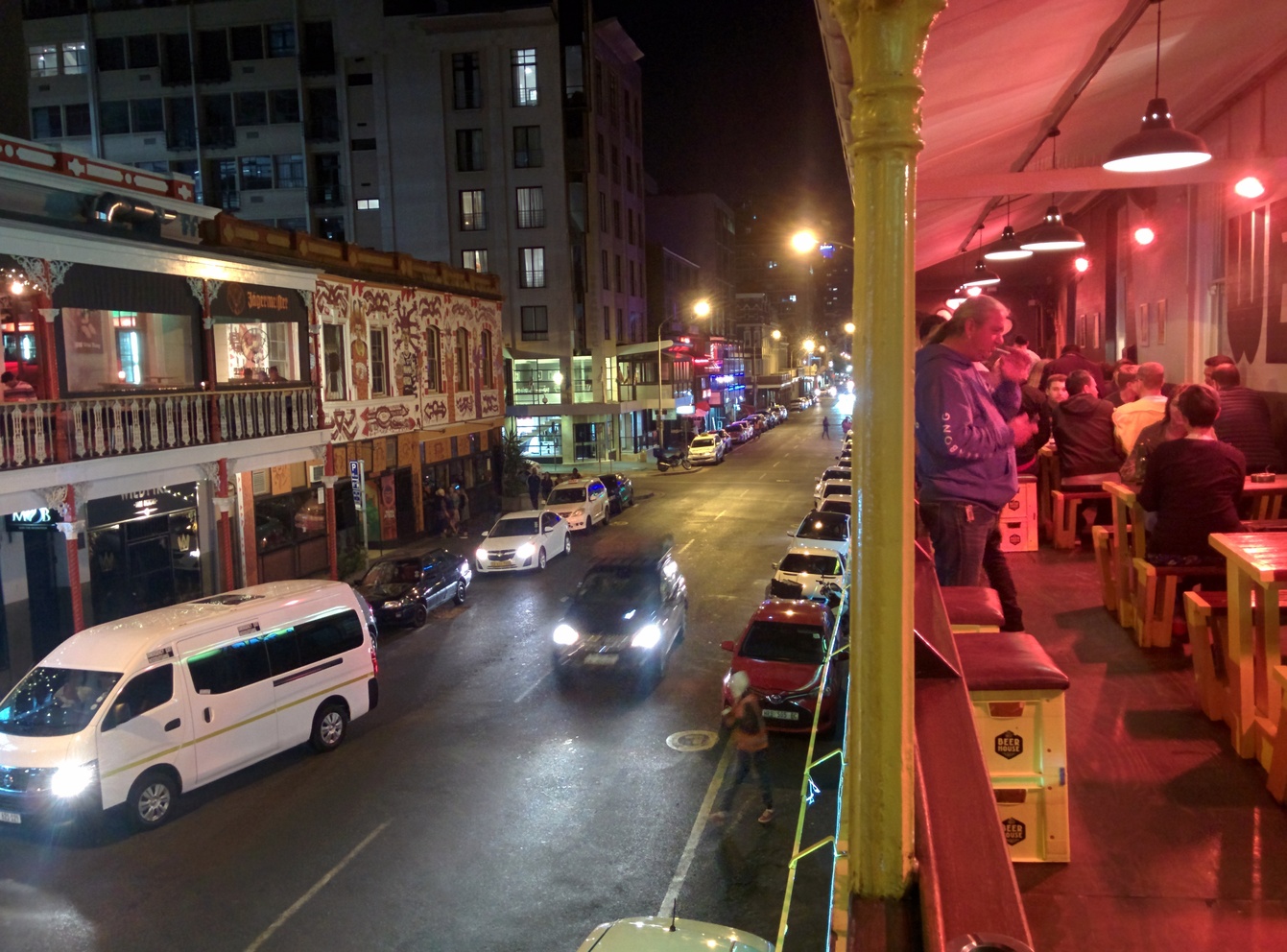 Long Street in Cape Town, ZA